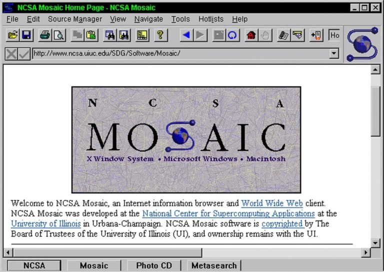 mosaic navegador - desarrollo web madrid - diseño web madrid - agencia buque insignia marketing